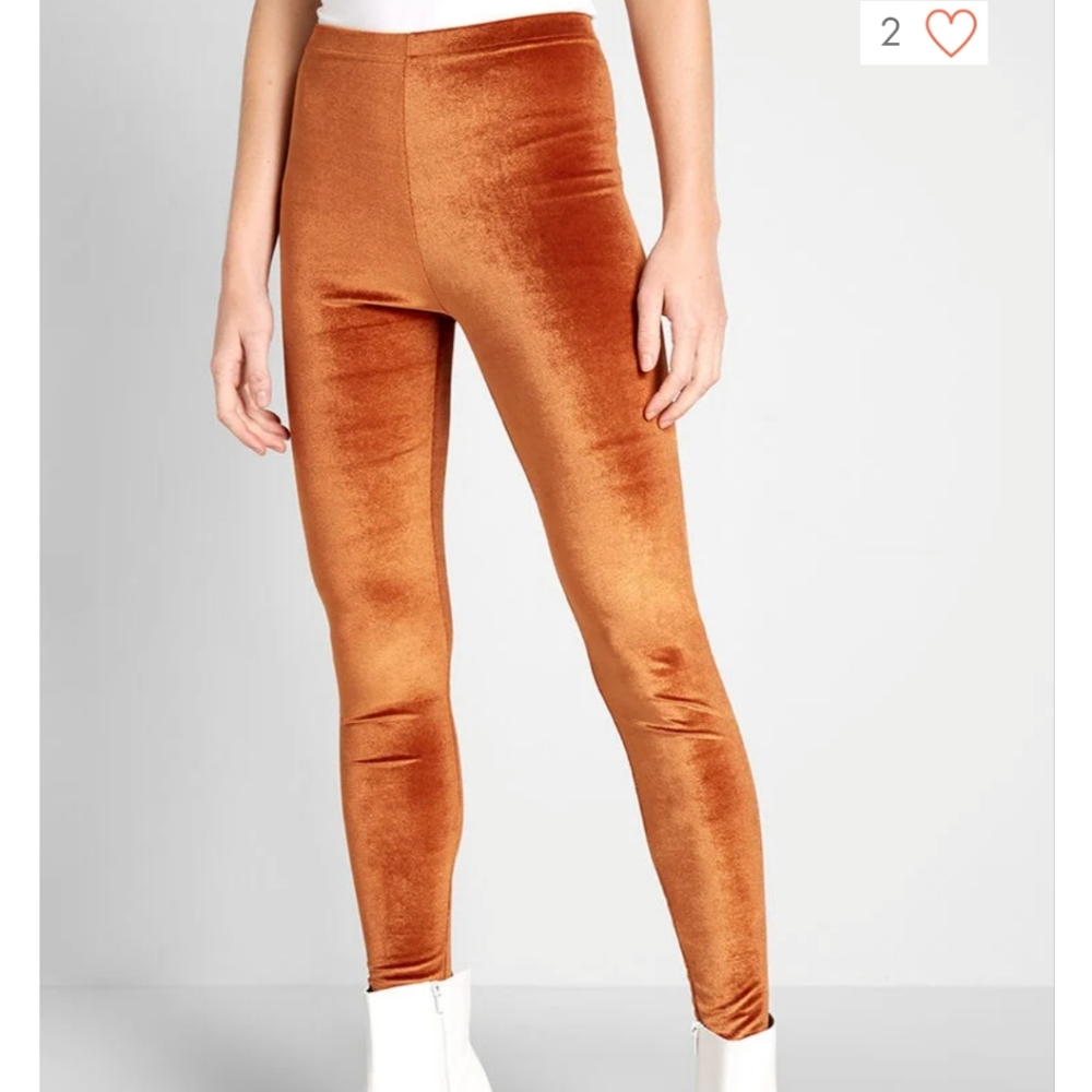 City Adventure Velvet Leggings